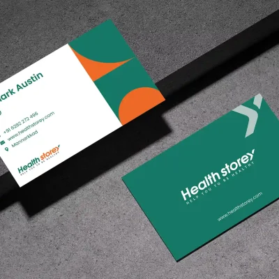 Card Mockup Design of Graphic Designer in Kerala